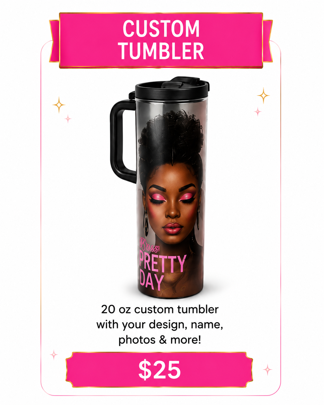 Custom tumblers by Craft Me Out