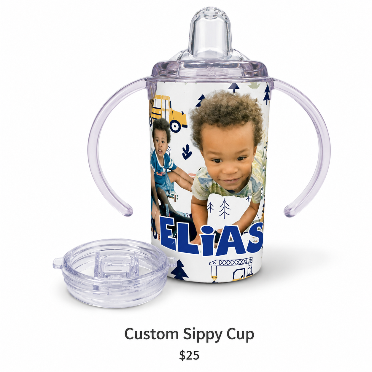Custom sippy cup by Craft Me Out